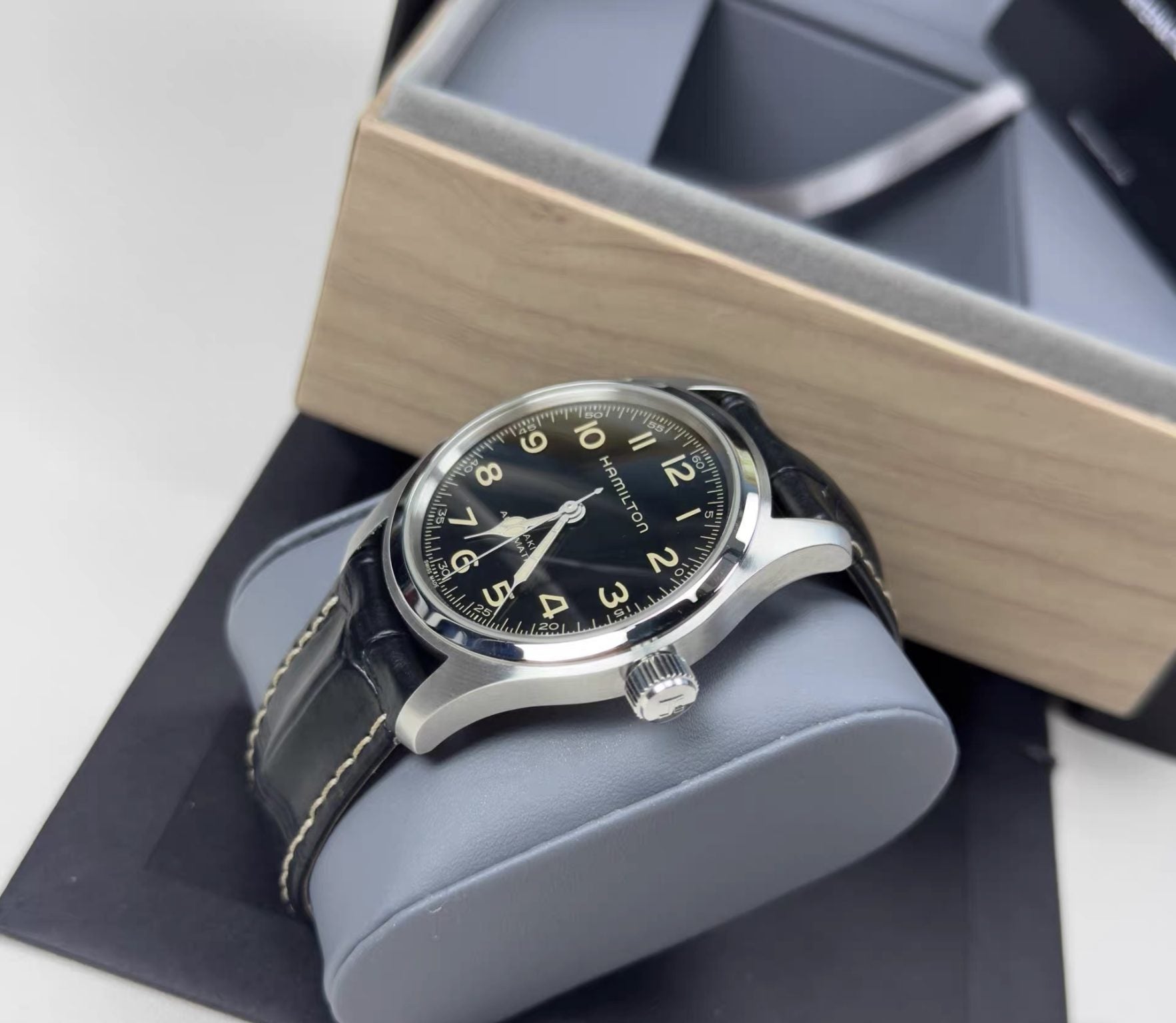 Hamilton Khaki Field Murph Automatic Interstellar Watch 42MM Full Set 478-3700