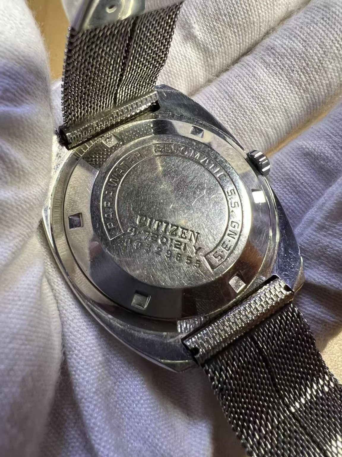 Citizen V2 Day Date Automatic Watch G-720188 KA 23 Jewels 38MM 188-0350