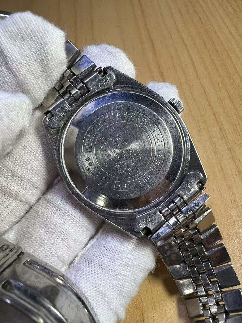 Seiko Lord Matic LM Day Date Automatic Watch 5606-7000S 23 Jewels 36MM 248-0408