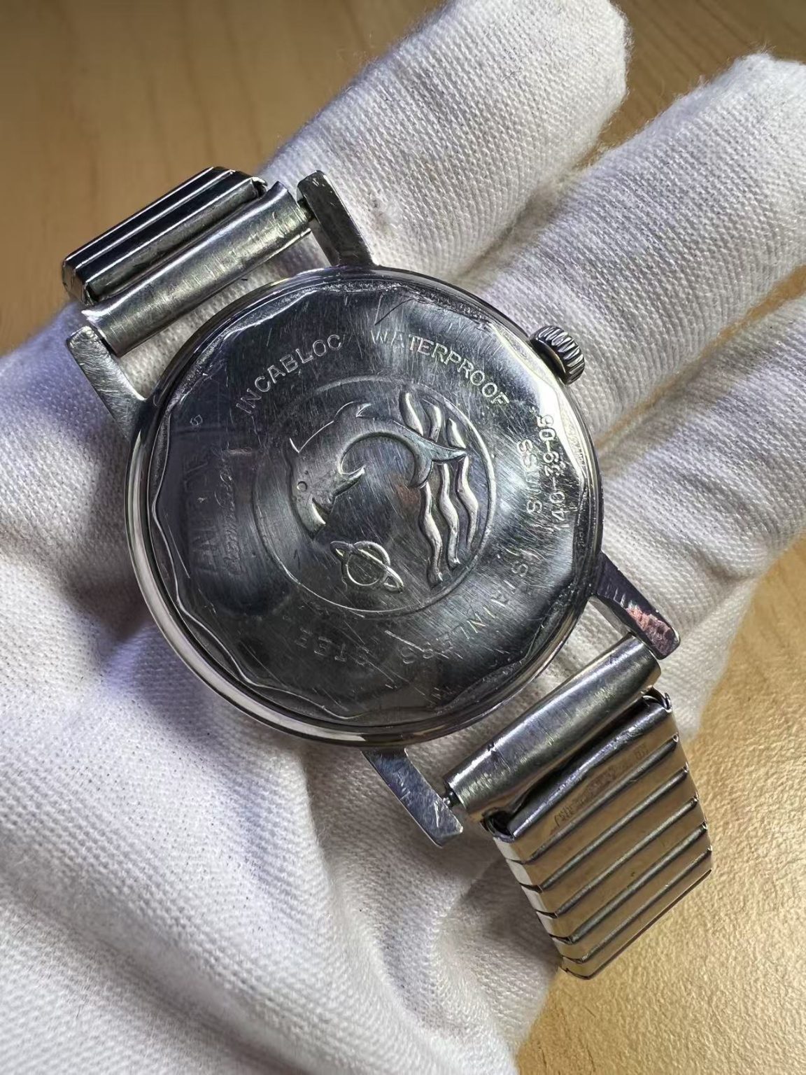 Swiss Made Enicar Star Jewels Manual-Winding Watch 35mm 293-0218