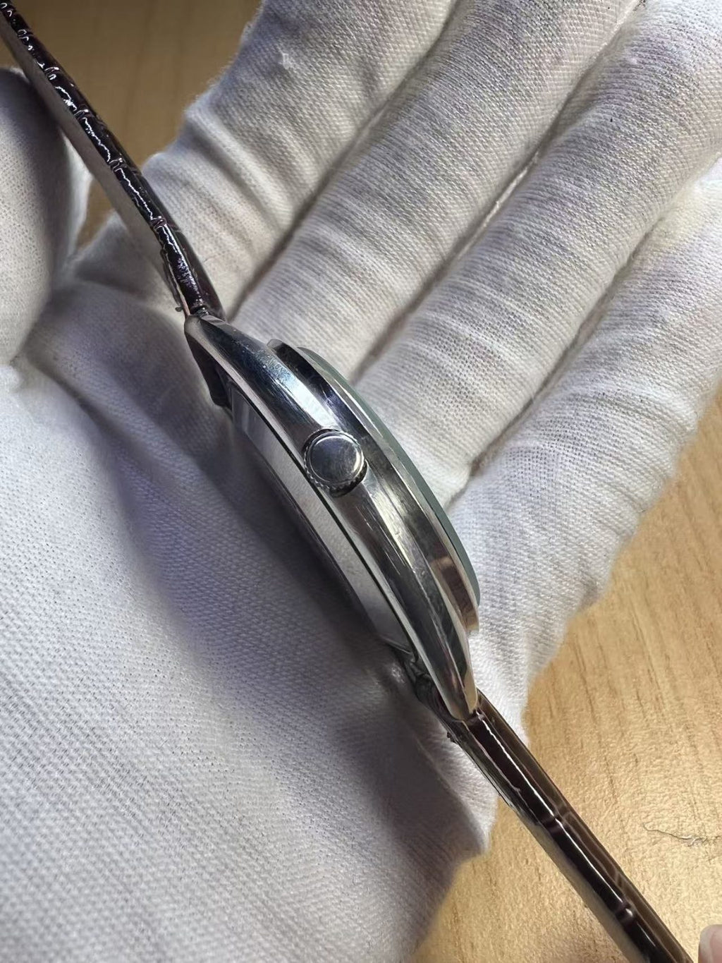 Seiko Lord Matic LM Day Date Automatic Watch 5606-7360T 23 Jewels 37MM 253-0540