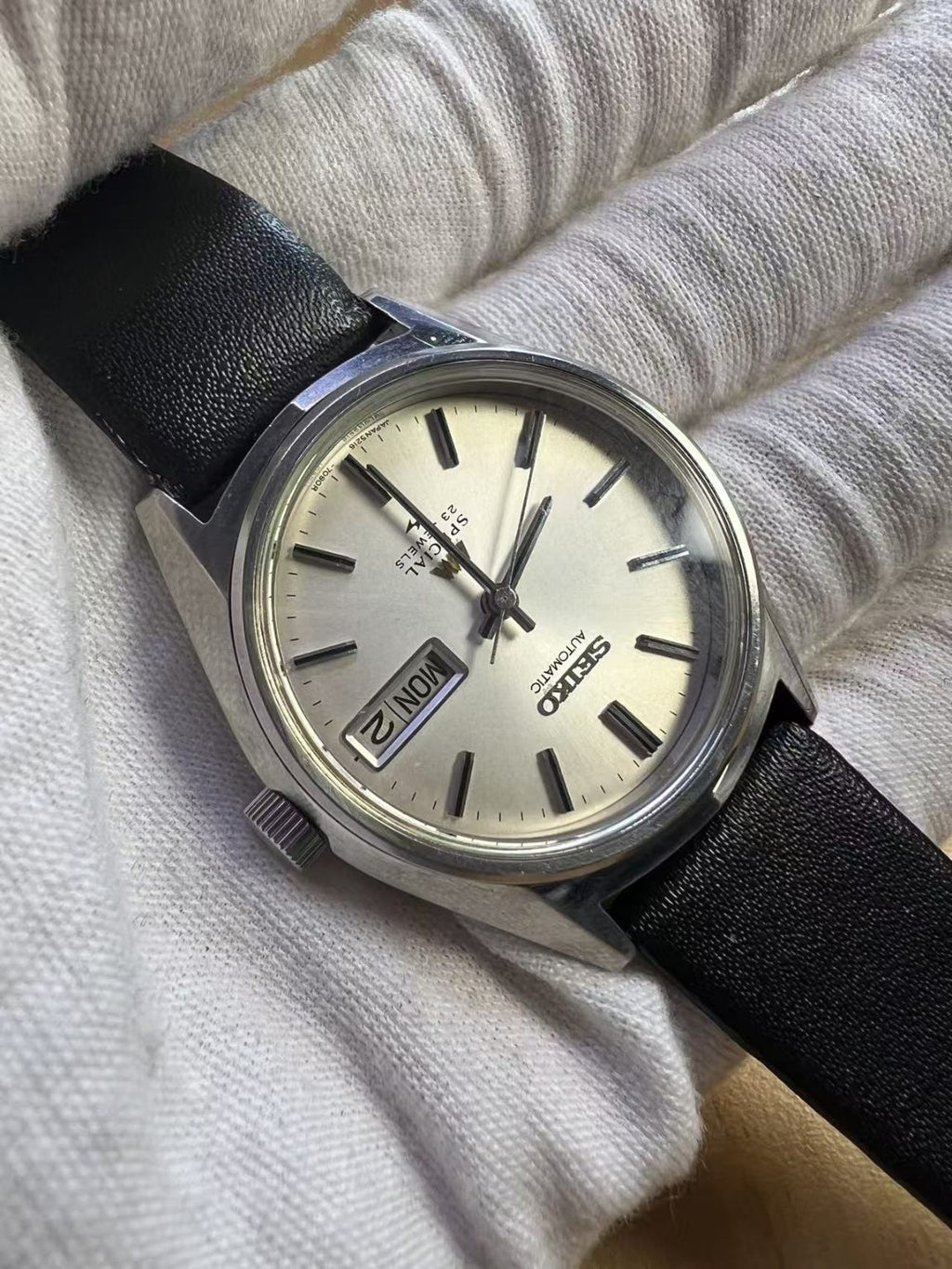 Seiko Lord Matic LM Special Day Date Automatic Watch 5216 23Jewels 36MM 207-0580