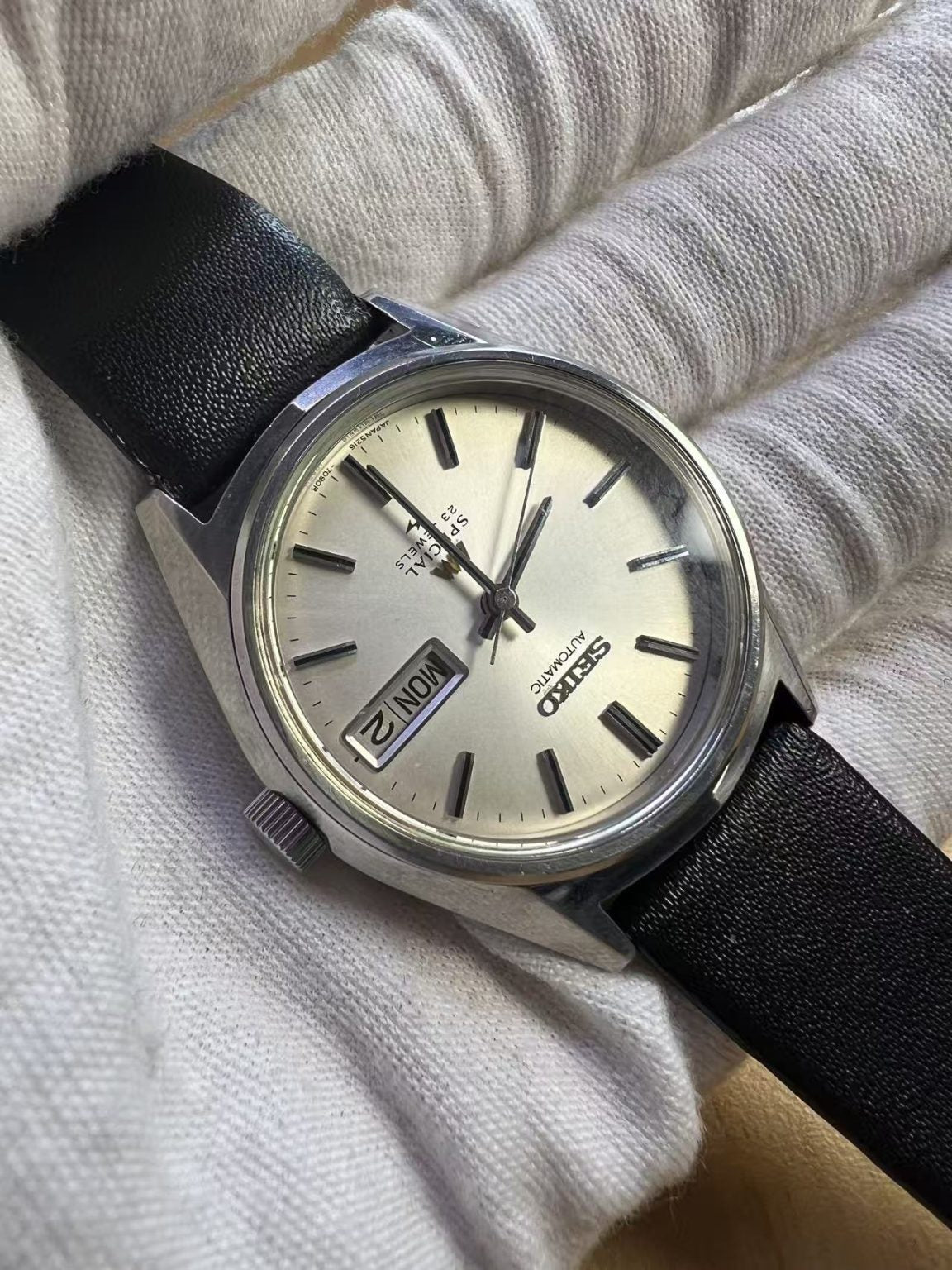 Seiko Lord Matic LM Special Day Date Automatic Watch 5216 23Jewels 36MM 207-0580