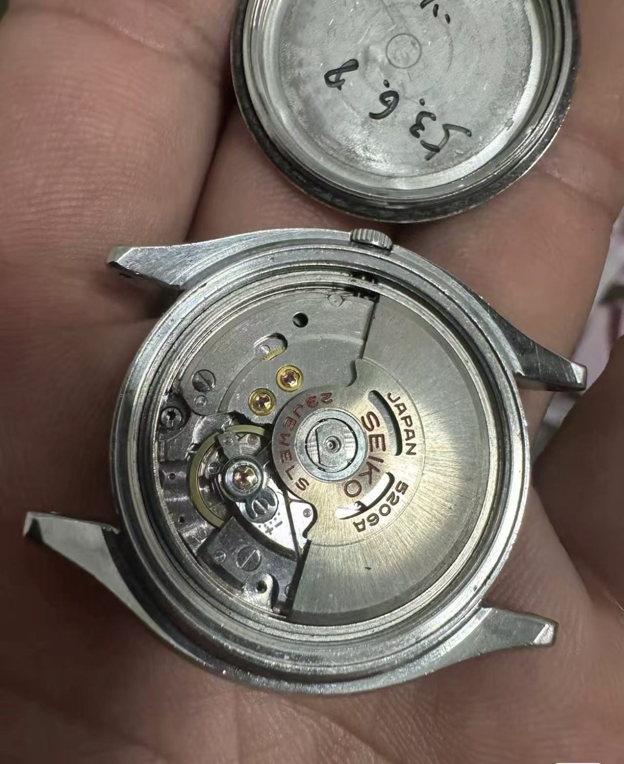 Seiko Lord Matic LM Special Day Date Automatic Watch 5206 25Jewels 36MM 242-0550