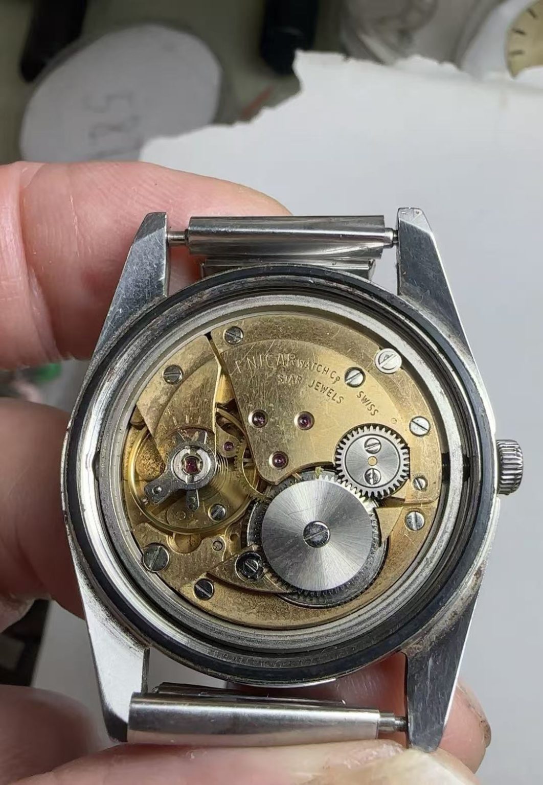 Swiss Made Enicar Star Jewels Manual-Winding Watch 17 Jewels 35MM 149-0188