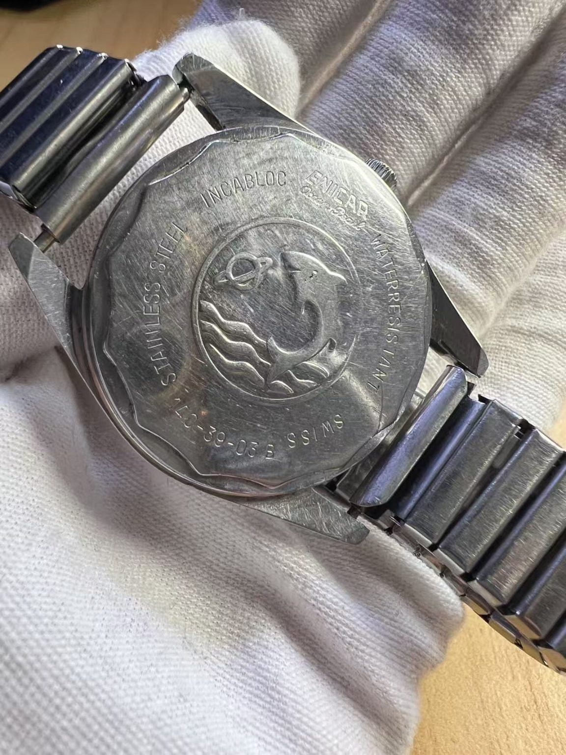 Swiss Made Enicar Star Jewels Manual-Winding Watch 17 Jewels 35MM 149-0188