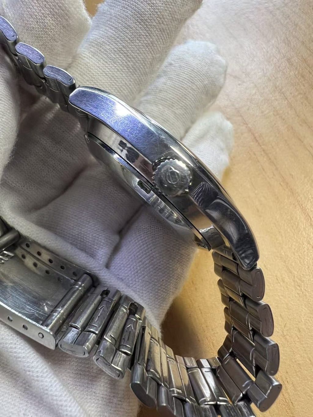 Swiss Made Enicar Day Date Automatic Watch Cal.2158 21 Jewels 35MM 223-0388