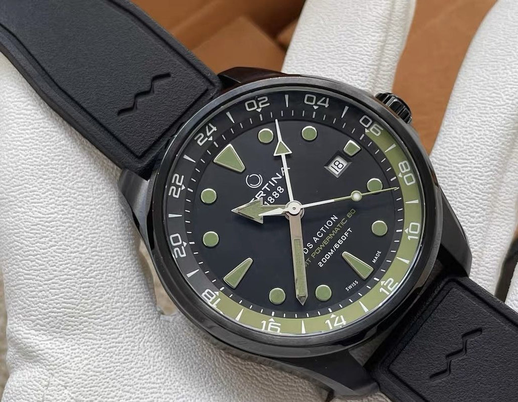 Certina DS Action GMT Powermatic 80 Automatic Watch 43MM 273-1450