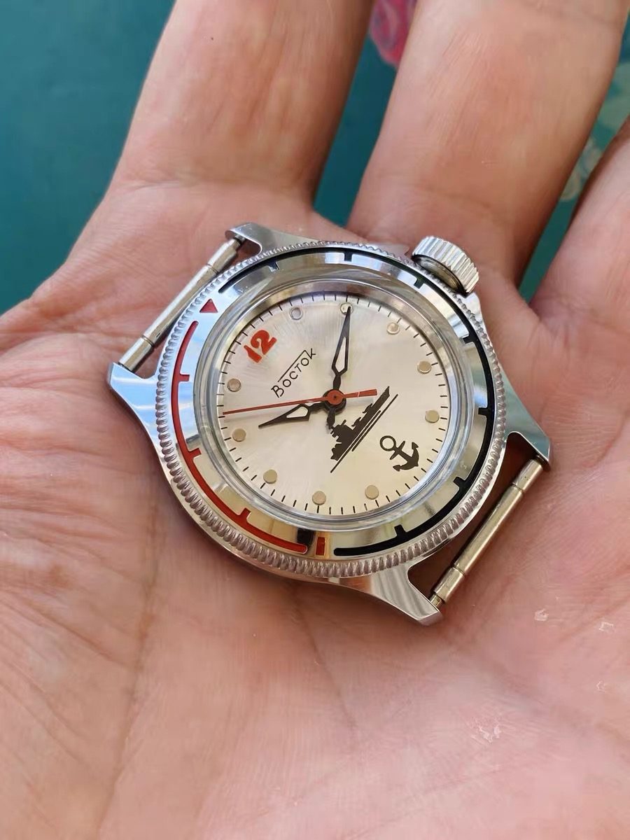 Very Rare! VOSTOK Manual Winding Watch 34mm 328-0238