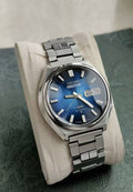 Seiko 5ACTUS SS Day Date Automatic Watch 6106 23 Jewels 38MM 324-0680