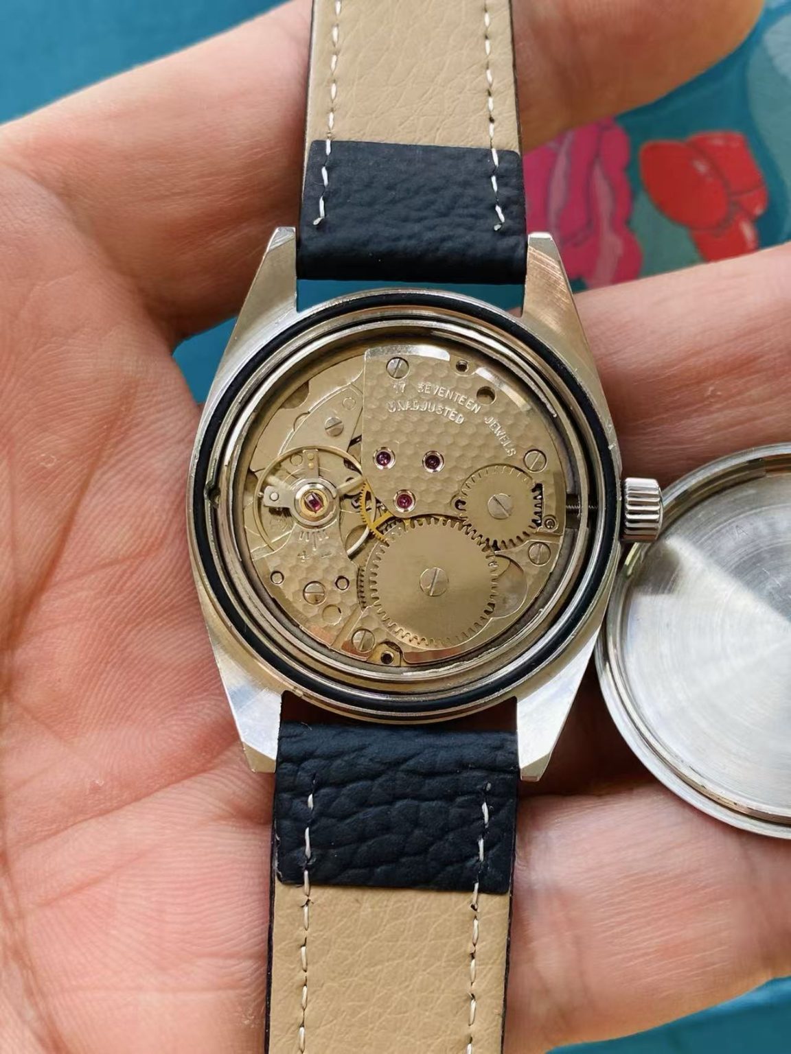 YEMA Vintage Manual-Winding Mens' Watch 35.3mm 17 Jewels 321-0128