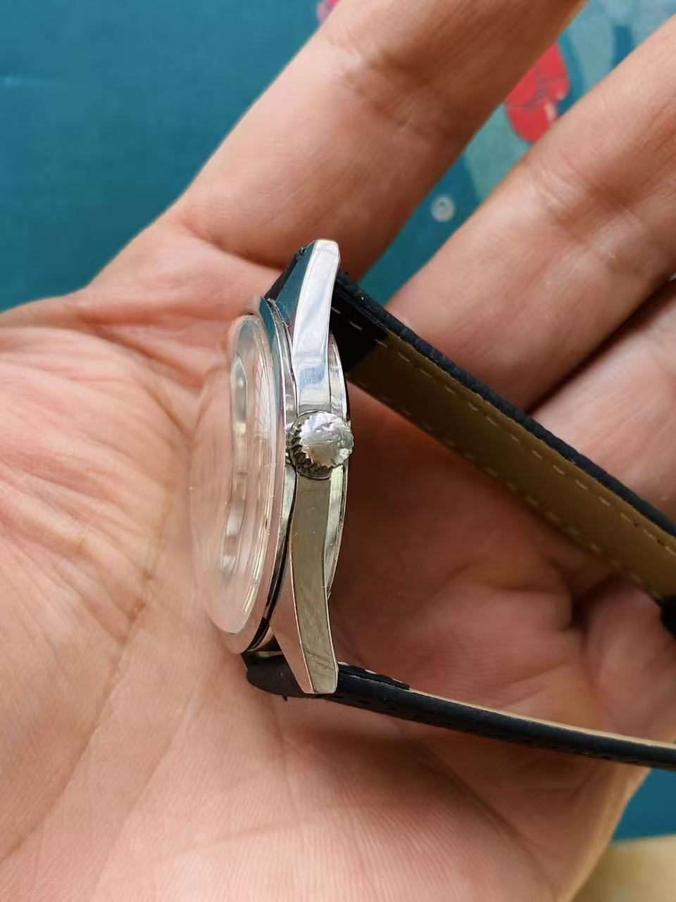 YEMA Vintage Manual-Winding Mens' Watch 35.3mm 17 Jewels 321-0128