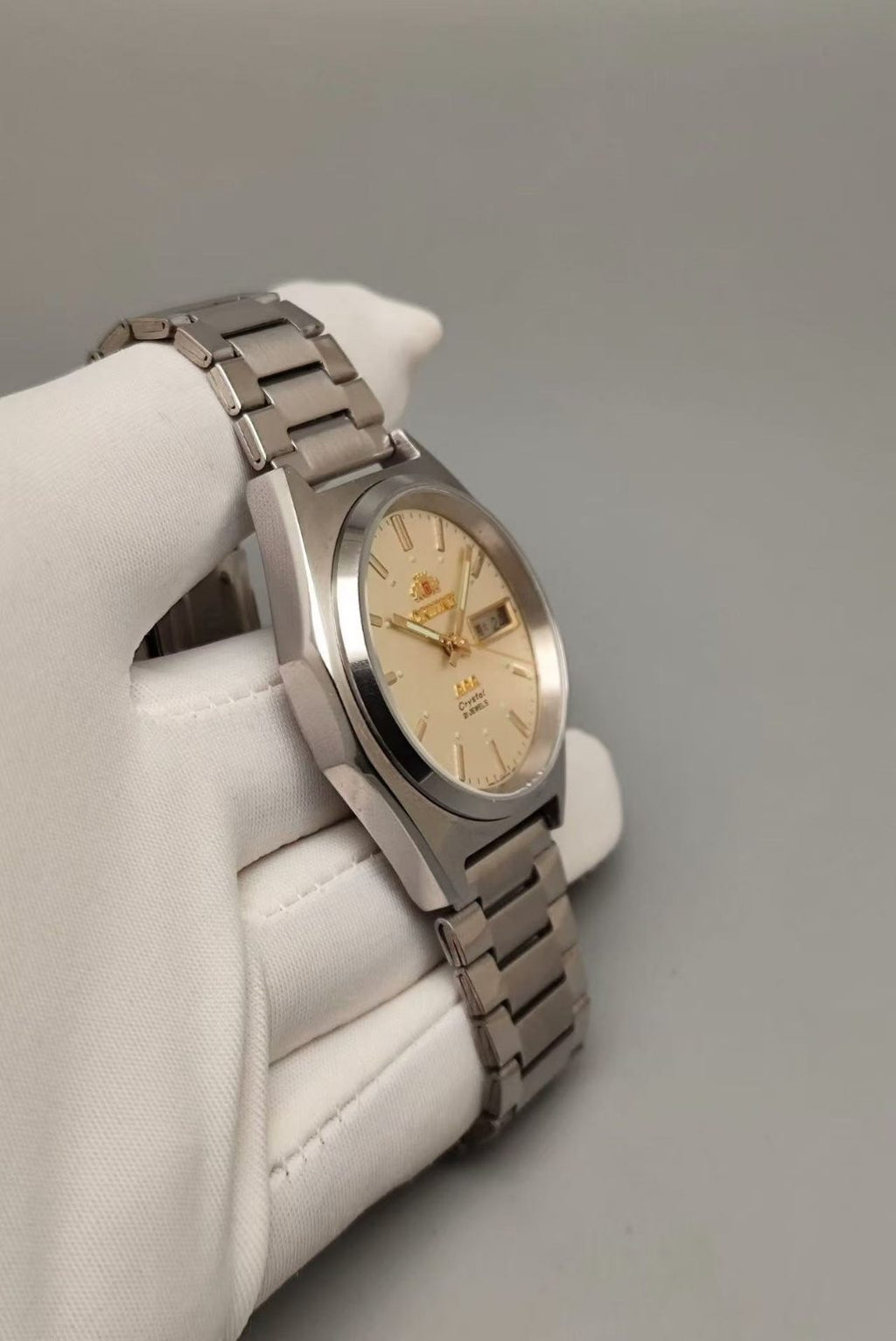 ORIENT Men's Automatic Day Date Watch Cal.46943 21 Jewels 36.5mm 323-0240