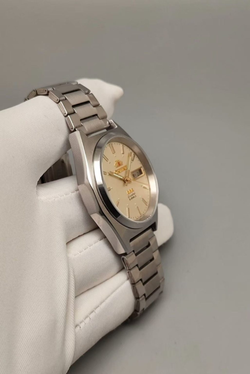 ORIENT Men's Automatic Day Date Watch Cal.46943 21 Jewels 36.5mm 323-0240