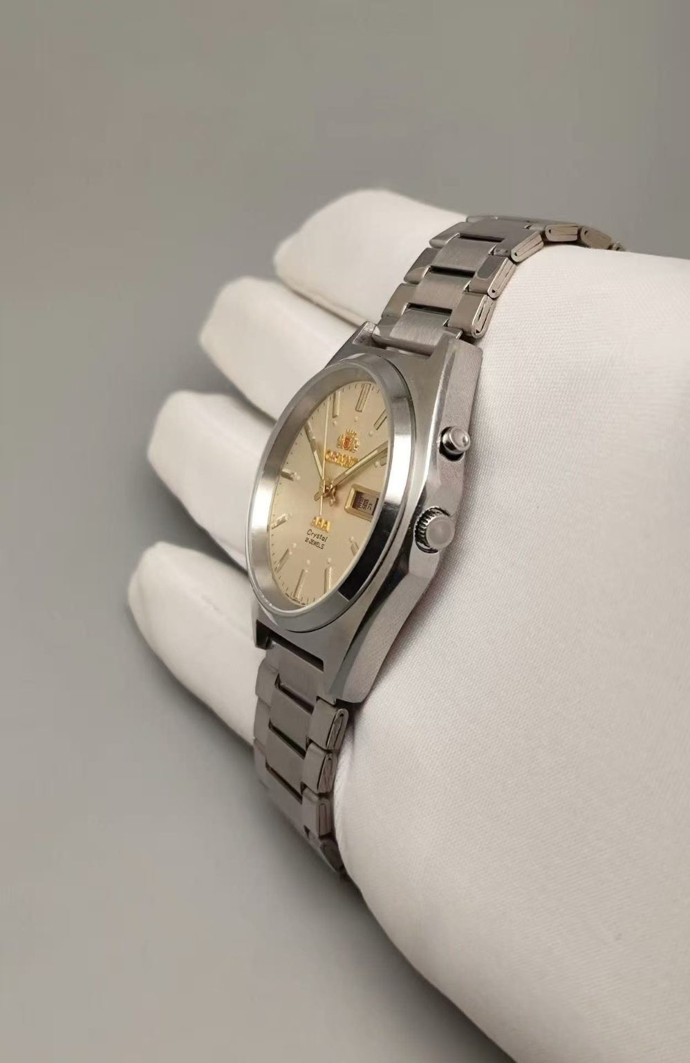 ORIENT Men's Automatic Day Date Watch Cal.46943 21 Jewels 36.5mm 323-0240