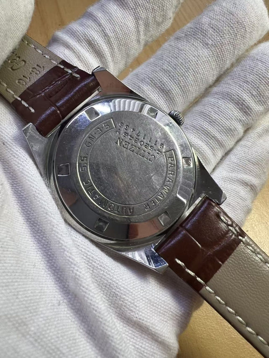 Citizen Seven Star Day Date Automatic Watch 23 Jewels 36MM 302-0300