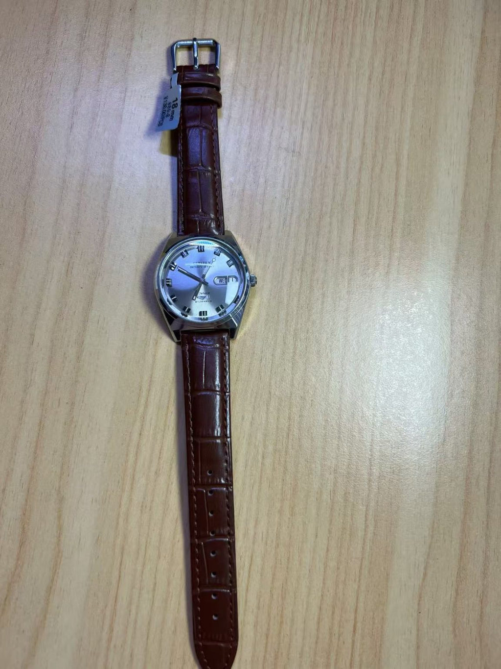 Citizen Seven Star Day Date Automatic Watch 23 Jewels 36MM 302-0300