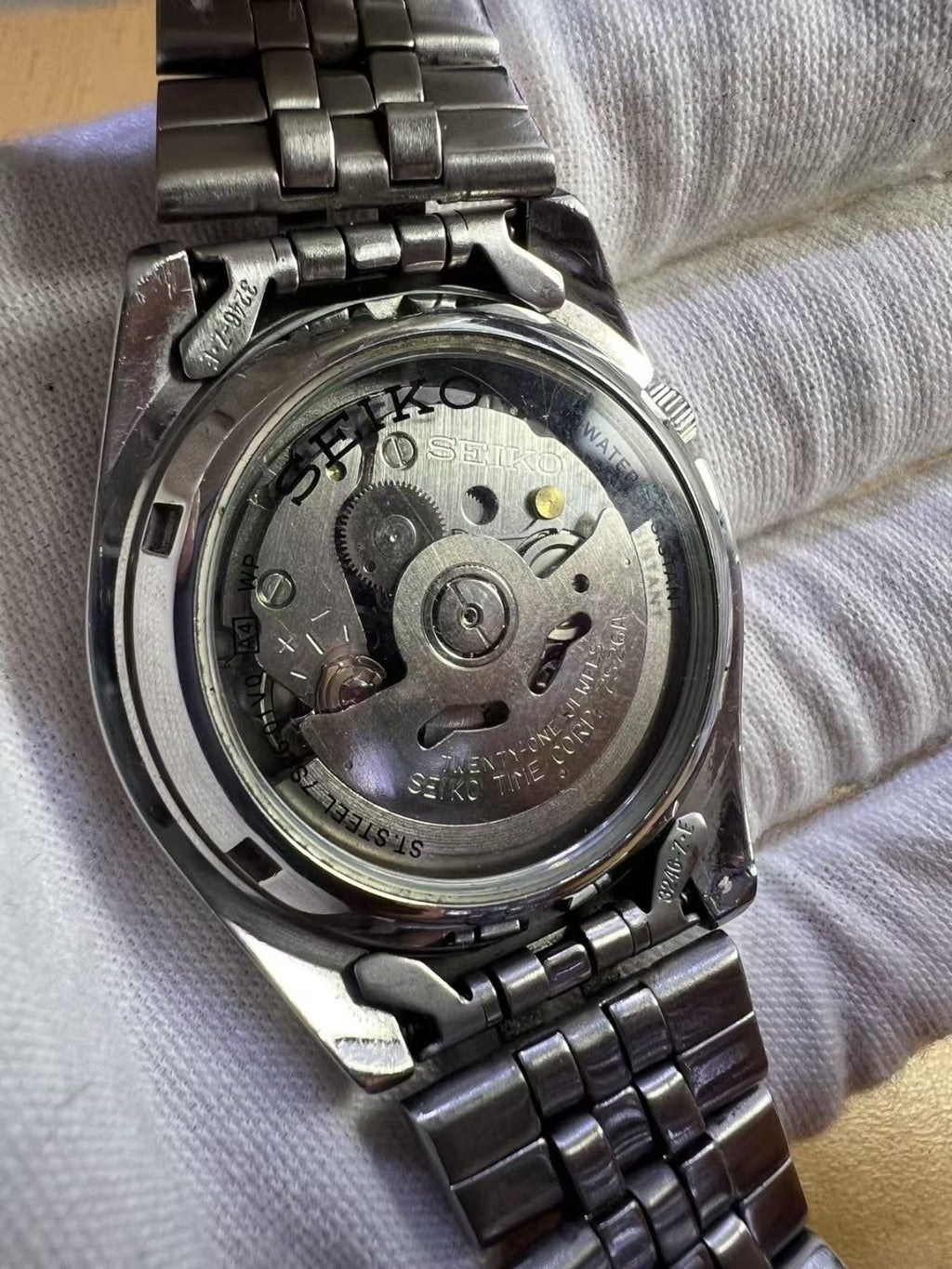 Seiko Number 5 Day Date Automatic Watch 7s26a 21 Jewels 36MM 310-0230