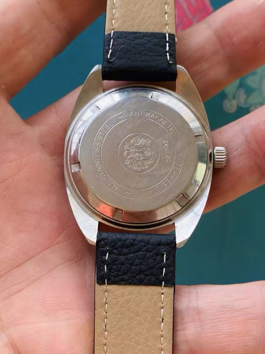 YEMA Vintage Manual-Winding Mens' Watch 36mm 17 Jewels 332-0150