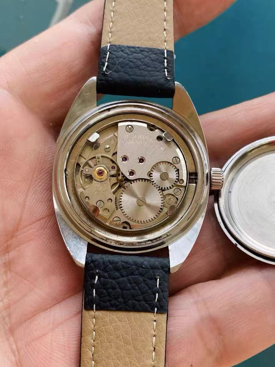 YEMA Vintage Manual-Winding Mens' Watch 36mm 17 Jewels 332-0150