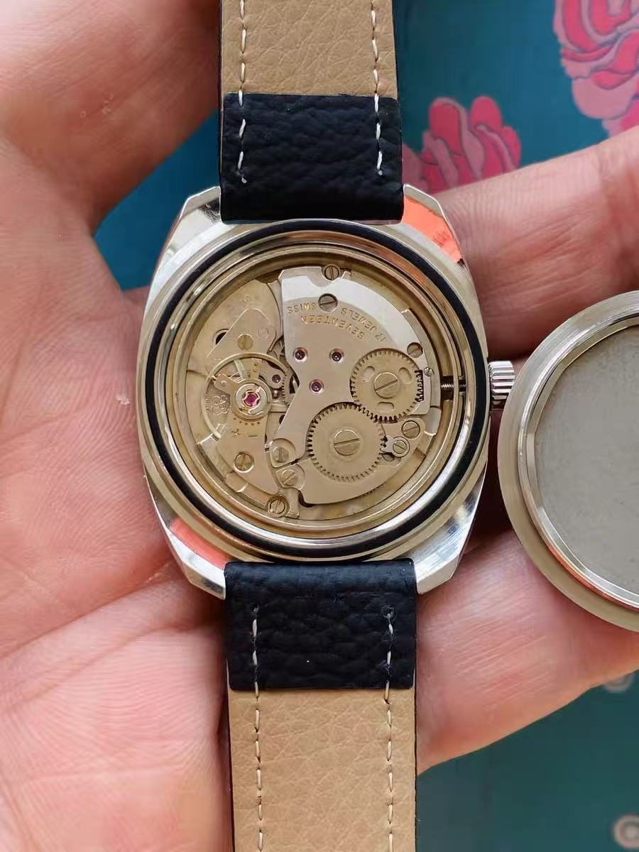 Swiss Made Sinex Genève Manual-Winding Watch 6640 17 Jewels 36MM 331-0198