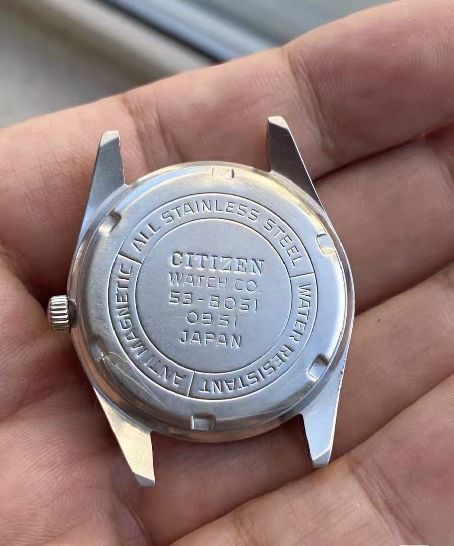 Citizen Manual Winding Watch 21 Jewels 35MM 318-0180