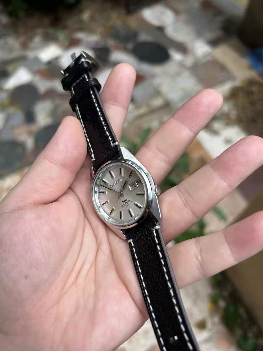 Citizen Leopard Day Date Automatic Watch 28800 26 Jewels 36.6MM 316-0460