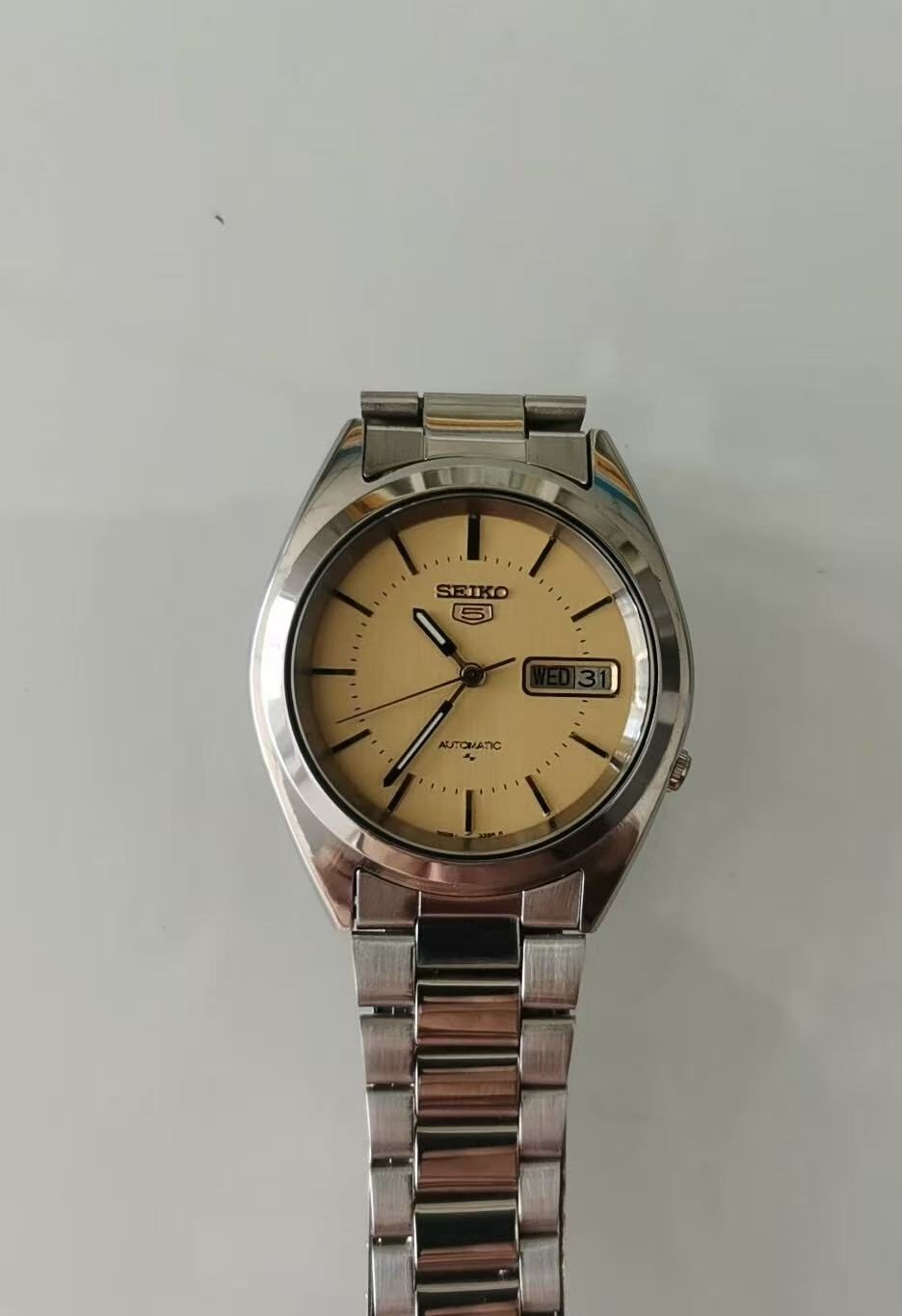 Seiko Number 5 Day Date Automatic Watch 7009 36MM 313-0230