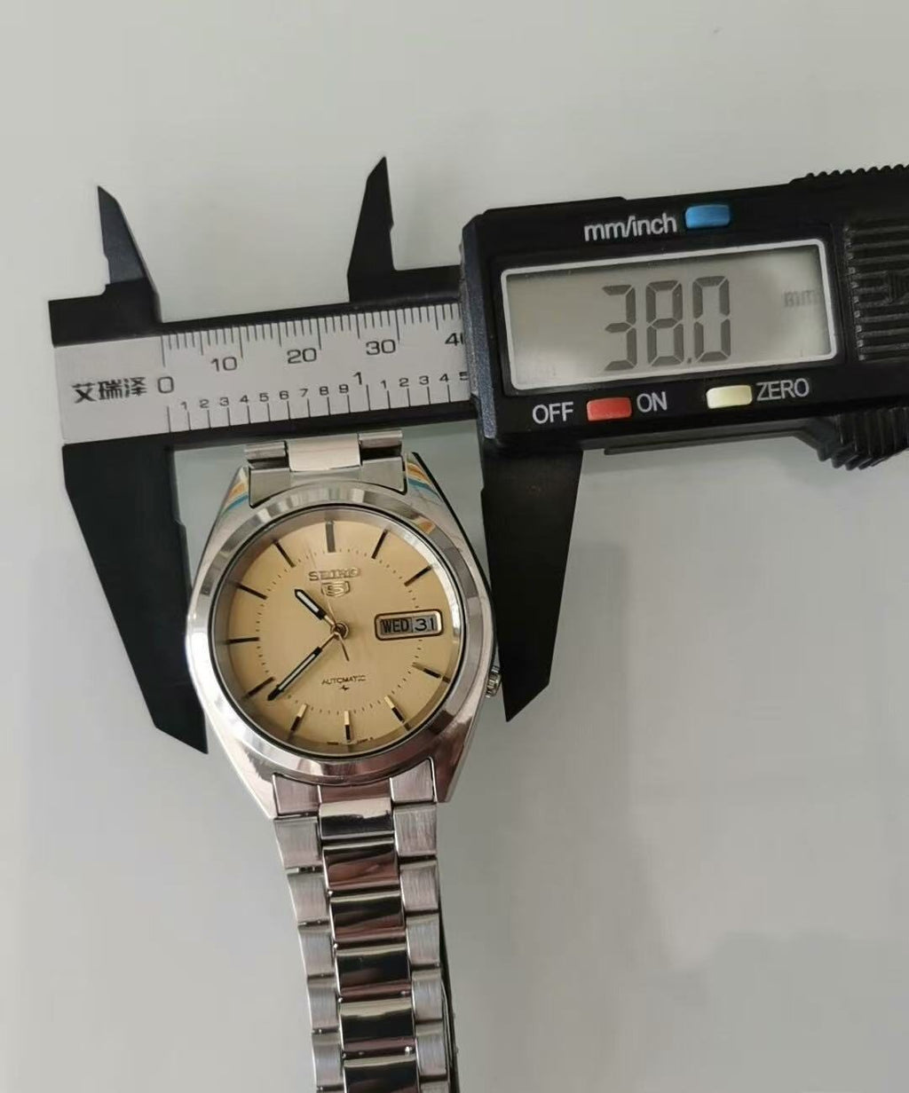 Seiko Number 5 Day Date Automatic Watch 7009 36MM 313-0230