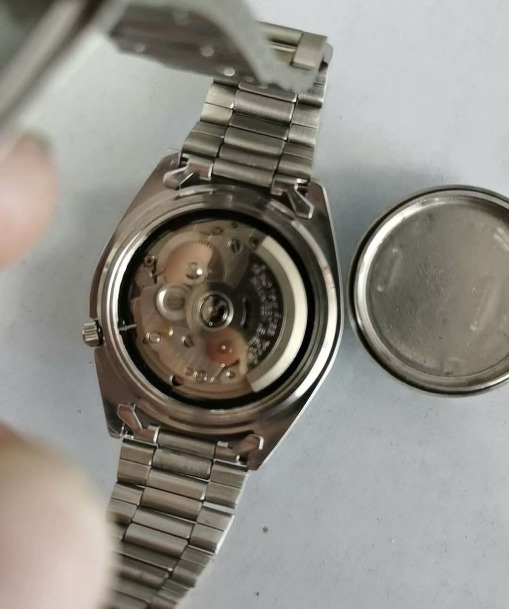 Seiko Number 5 Day Date Automatic Watch 7009 36MM 313-0230