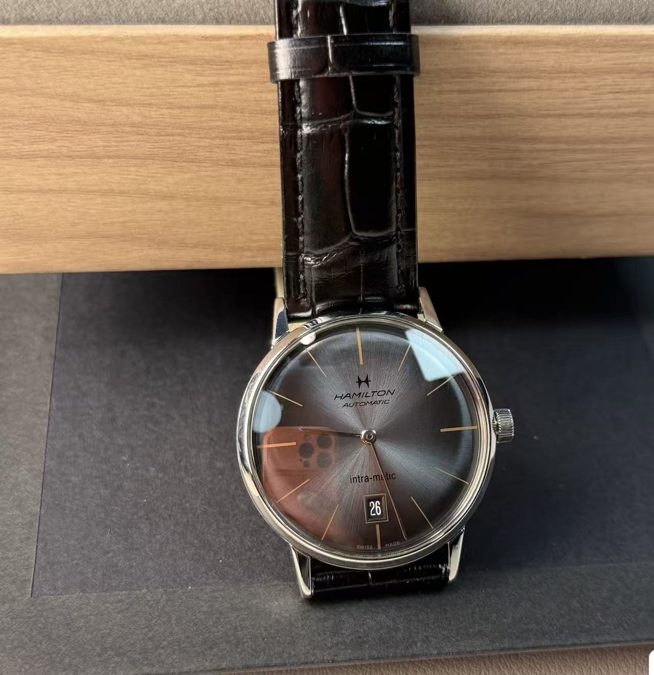 Hamilton Intra-Matic Date Automatic Watch 2892-A2 38MM H38455781 278-1950