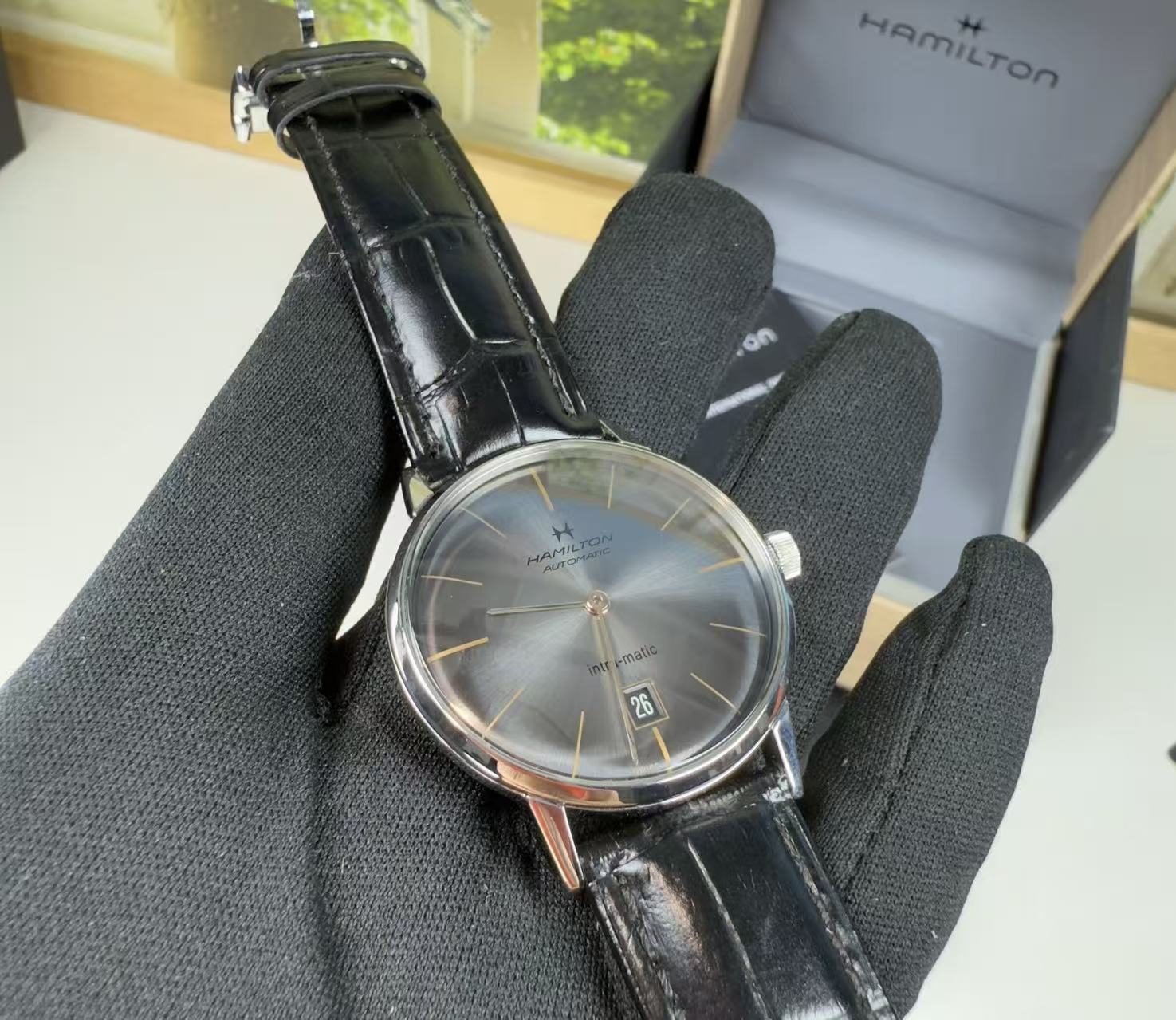 Hamilton Intra-Matic Date Automatic Watch 2892-A2 38MM H38455781 278-1950