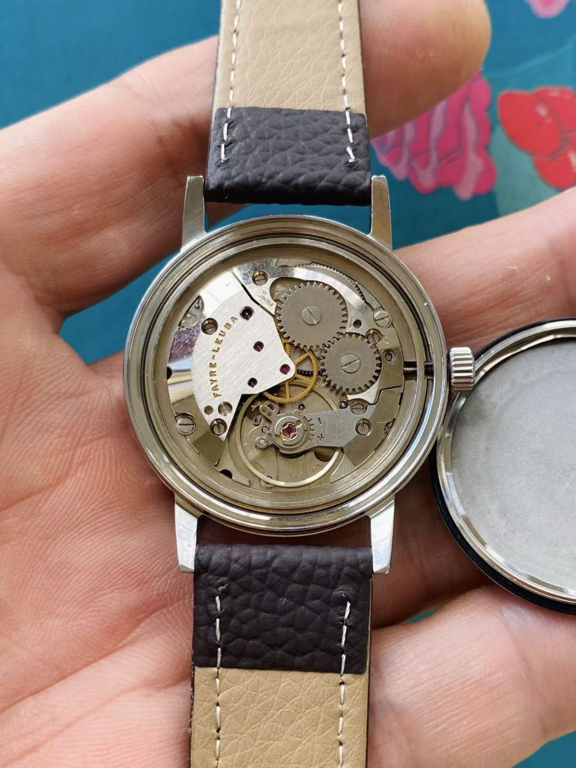 FAVRE-LEUBA manual-winding Watch ETA2750 17 Jewels 35MM 309-0258