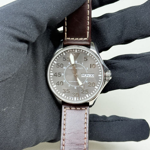 Hamilton Khaki Aviation Pilot Day Date Watch, 38MM, Ref.H644250 363-1600