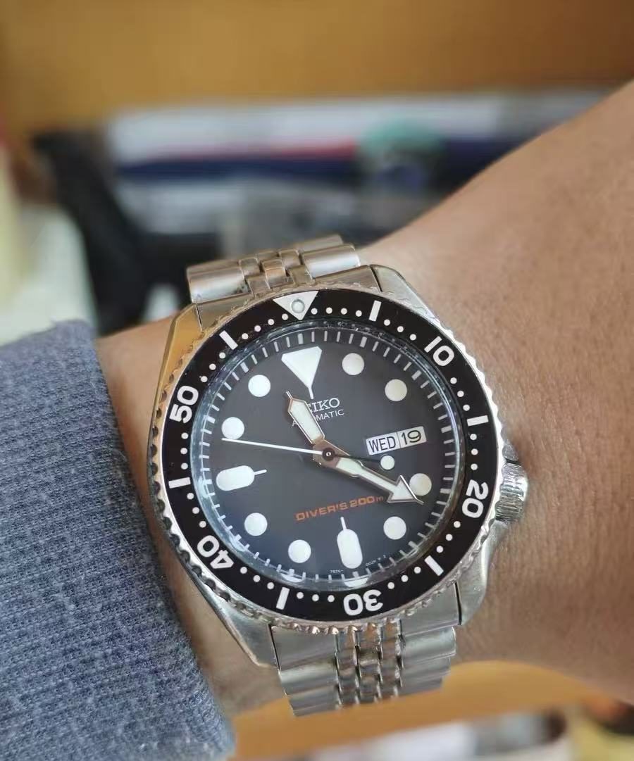 Seiko Day Date Automatic Watch 7S26 42MM 356-0750