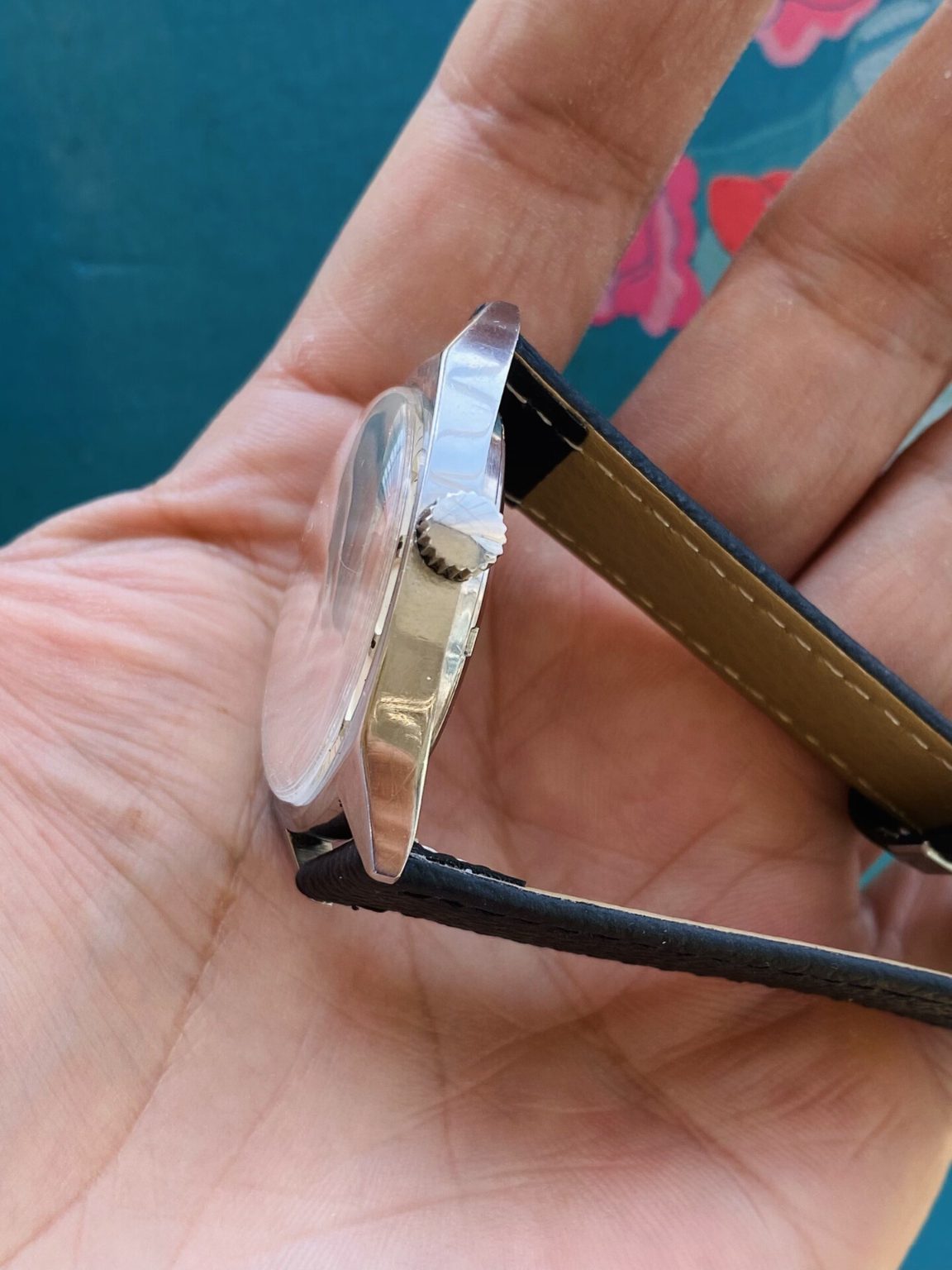 YEMA Vintage Manual-Winding Mens' French Watch 35mm 17 Jewels 375-210