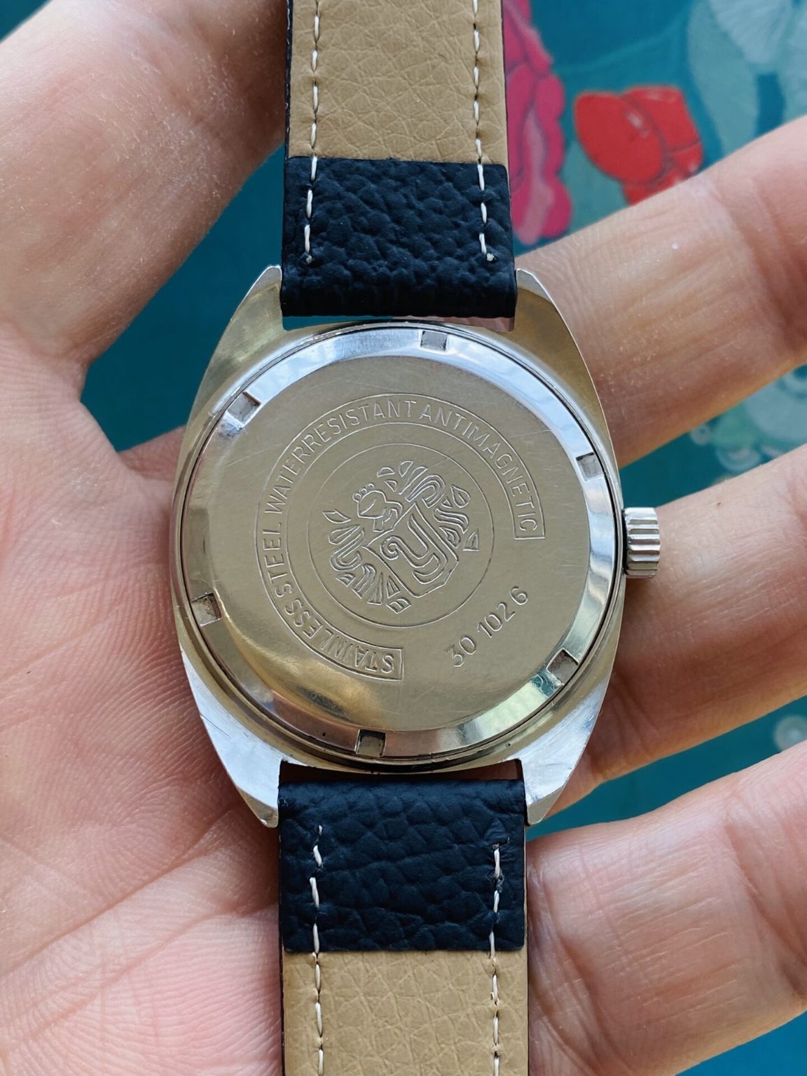 YEMA Vintage Manual-Winding Mens' French Watch 35mm 17 Jewels 375-210