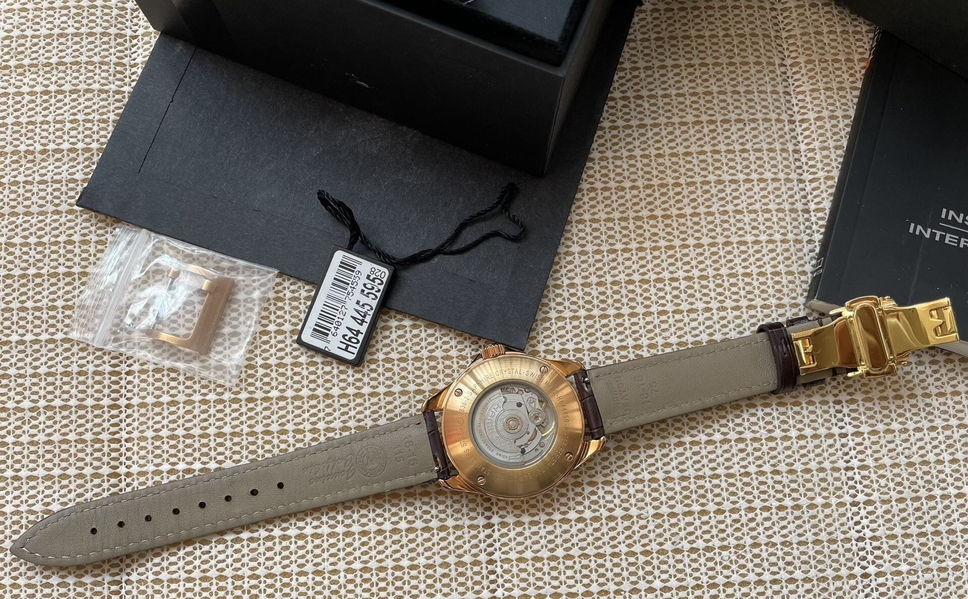 Hamilton Khaki Aviation Pilot Day Date Watch, 38MM, Ref.H64445595 SKU.392-1450