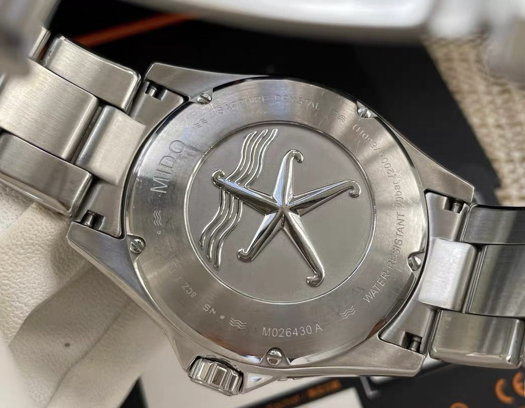 Mido Ocean Star Day Date Automatic Watch 42.5mm Full Set 396-1900