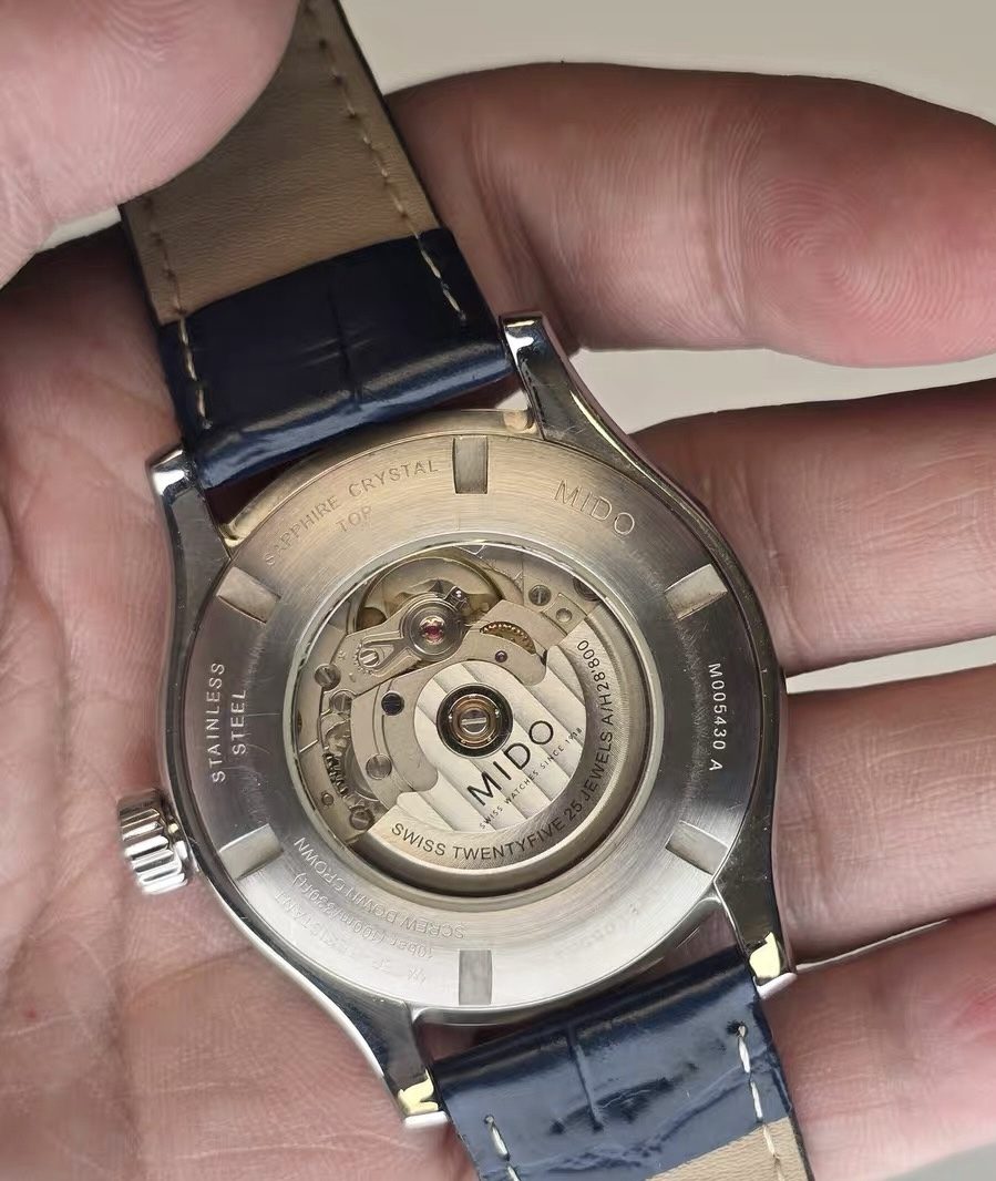 MIDO Multifort Men's Automatic Watch 42mm Swiss Made 382-1440 Full Set