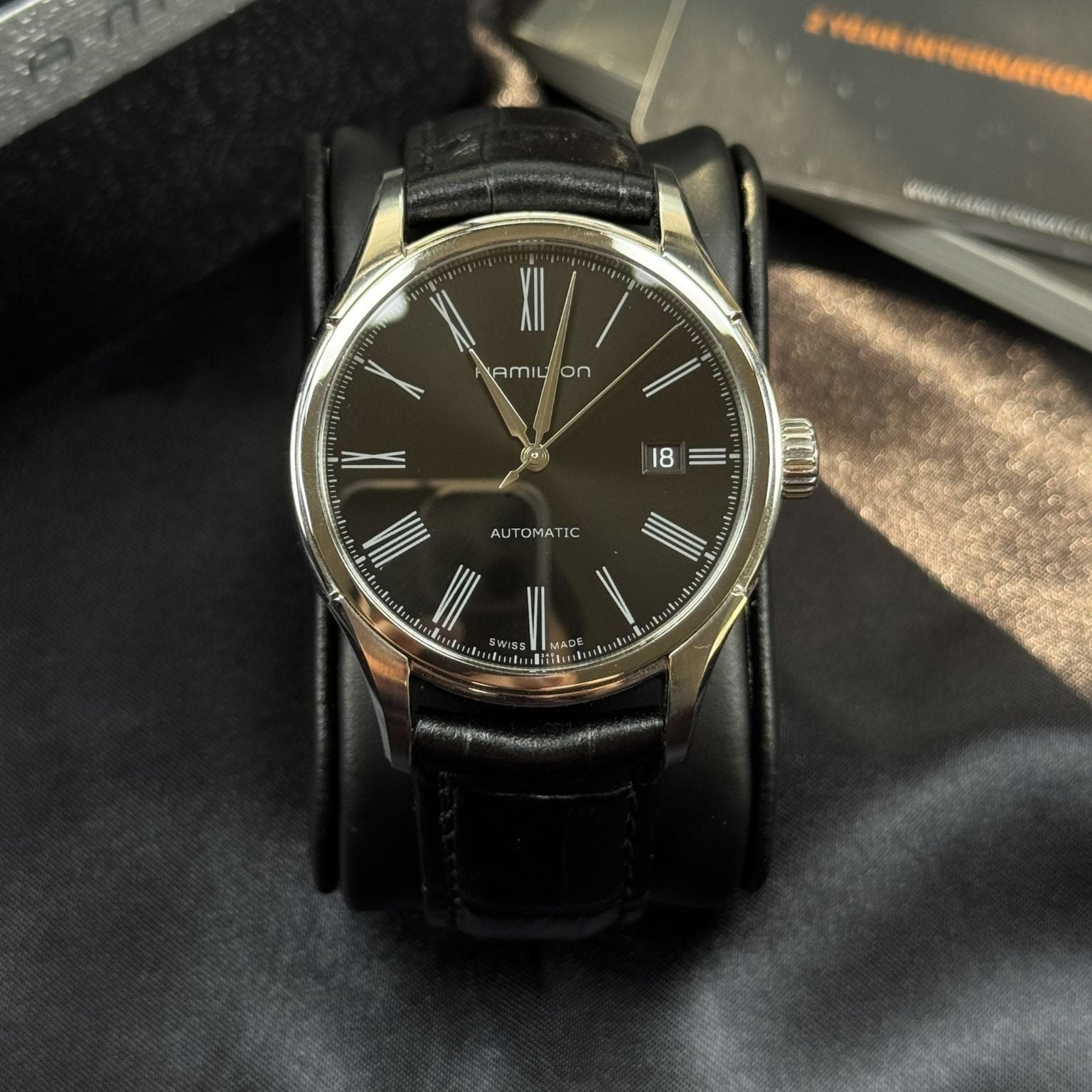 Hamilton Valiant Automatic Watch H39515754 40MM FullSet 386-1650