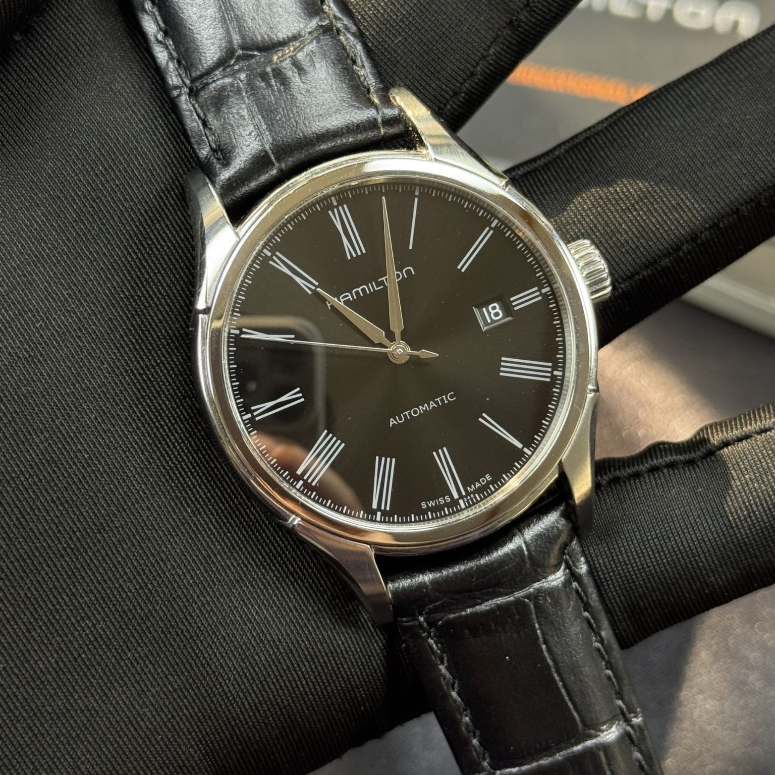 Hamilton Valiant Automatic Watch H39515754 40MM FullSet 386-1650