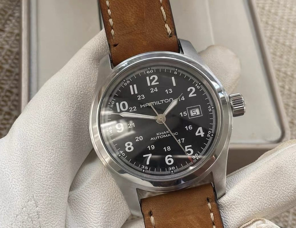 Hamilton Khaki Field Automatic Date Watch Swiss Made 42MM H705450 384-1250