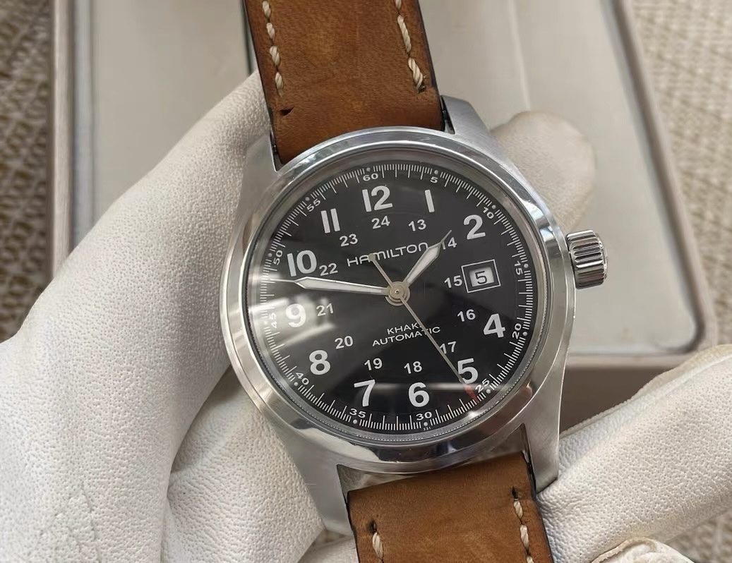 Hamilton Khaki Field Automatic Date Watch Swiss Made 42MM H705450 384-1250