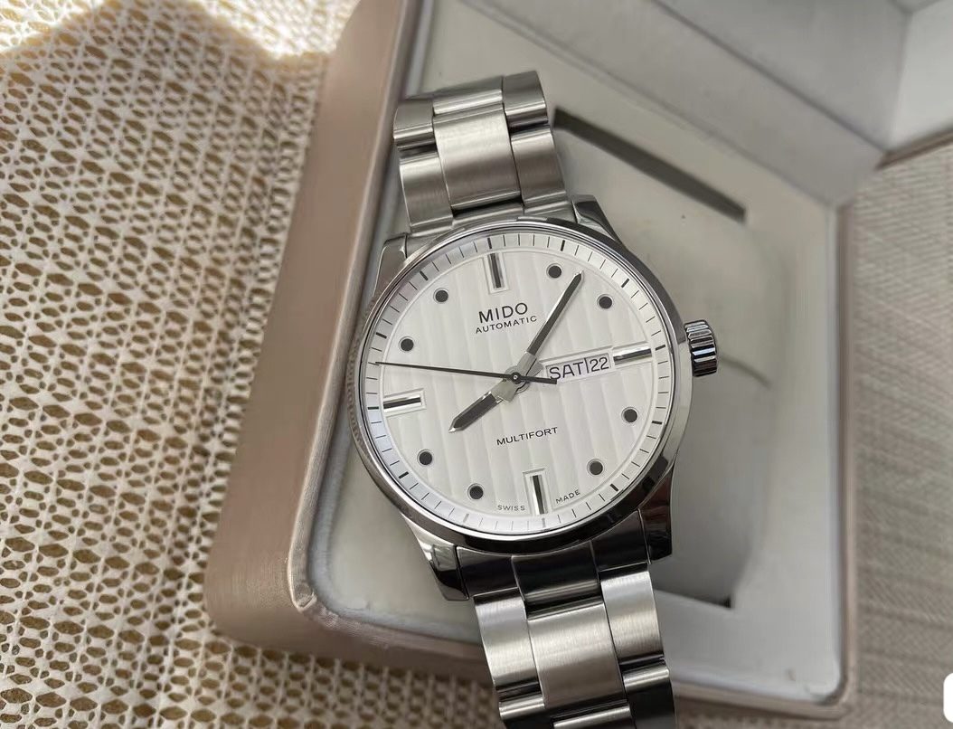 MIDO Multifort Men's Automatic Watch 42mm Swiss Made 383-1450