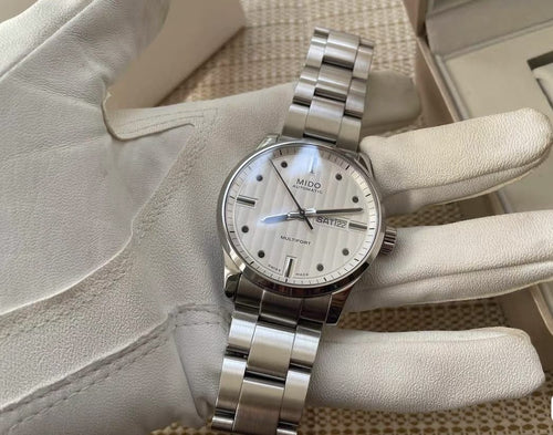 MIDO Multifort Men's Automatic Watch 42mm Swiss Made 383-1450