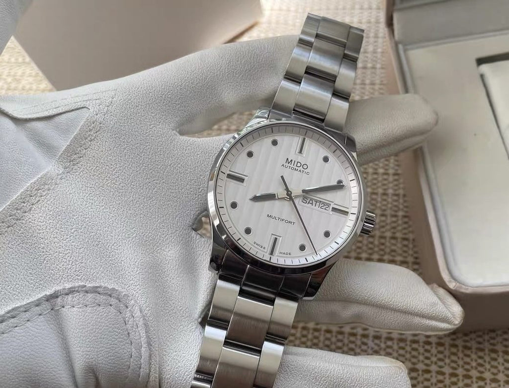 MIDO Multifort Men's Automatic Watch 42mm Swiss Made 383-1450