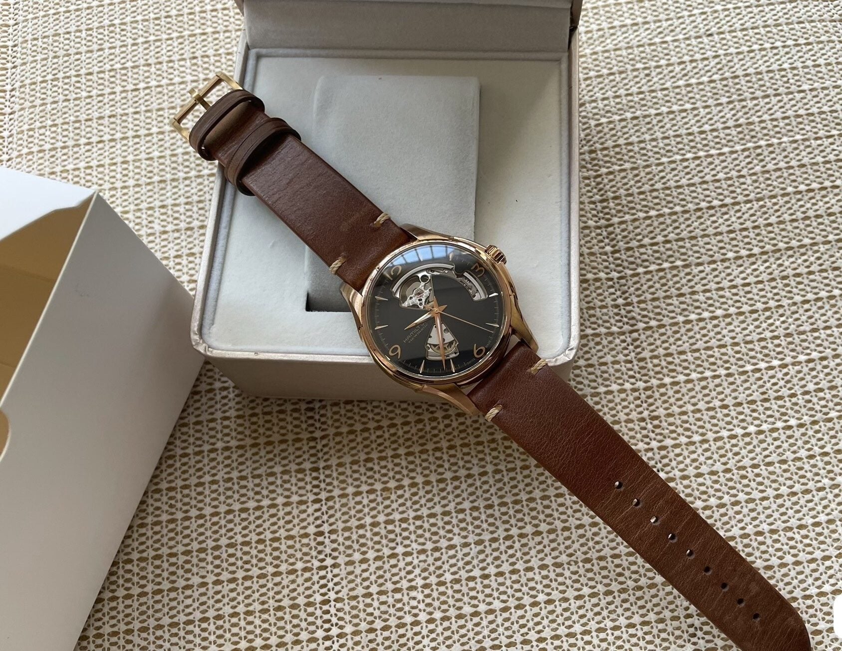 Swiss Made Hamilton Jazzmaster Automatic Watch H325751 40MM 385-1450