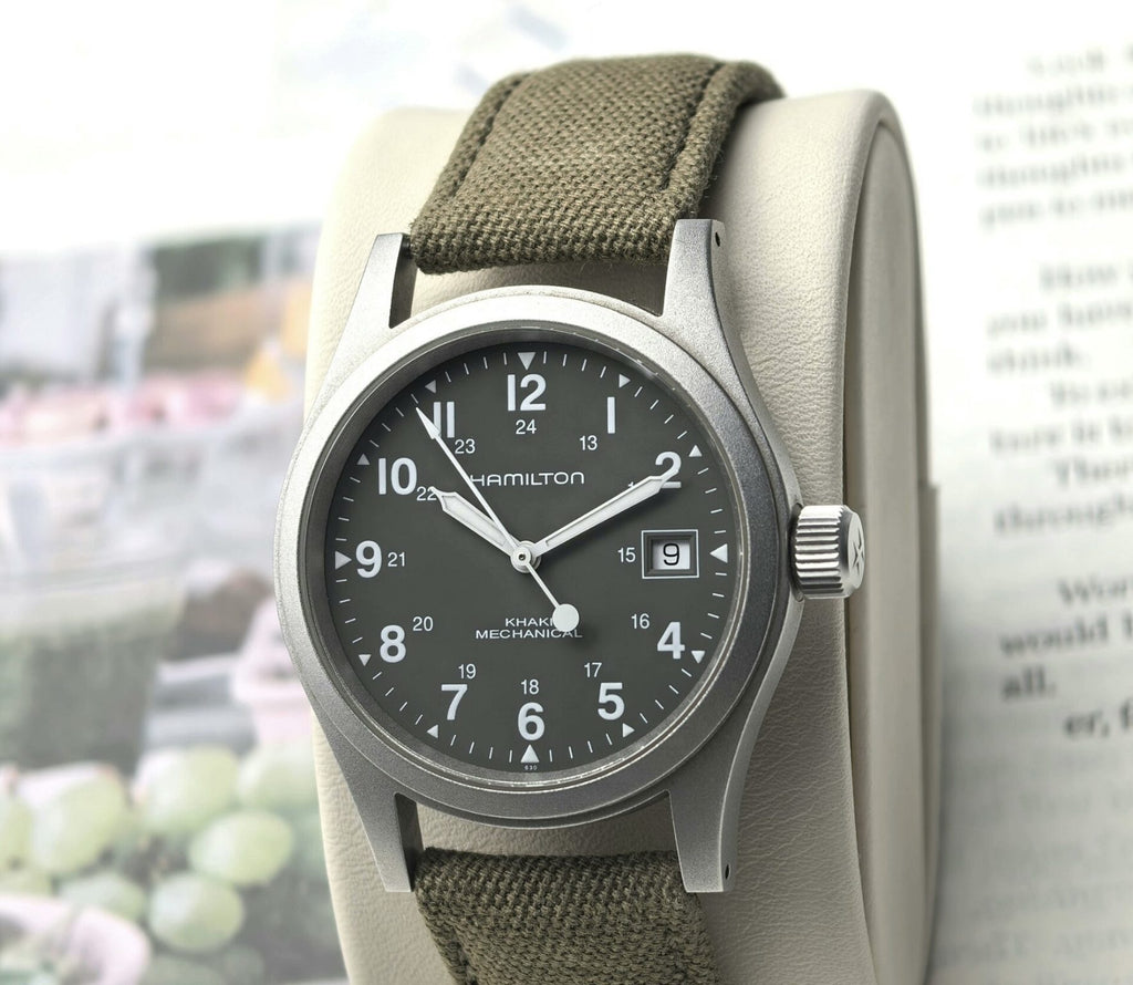 Hamilton Khaki Mechanical Manual Watch Swiss Made 38MM Ref.H69439363 398-1700