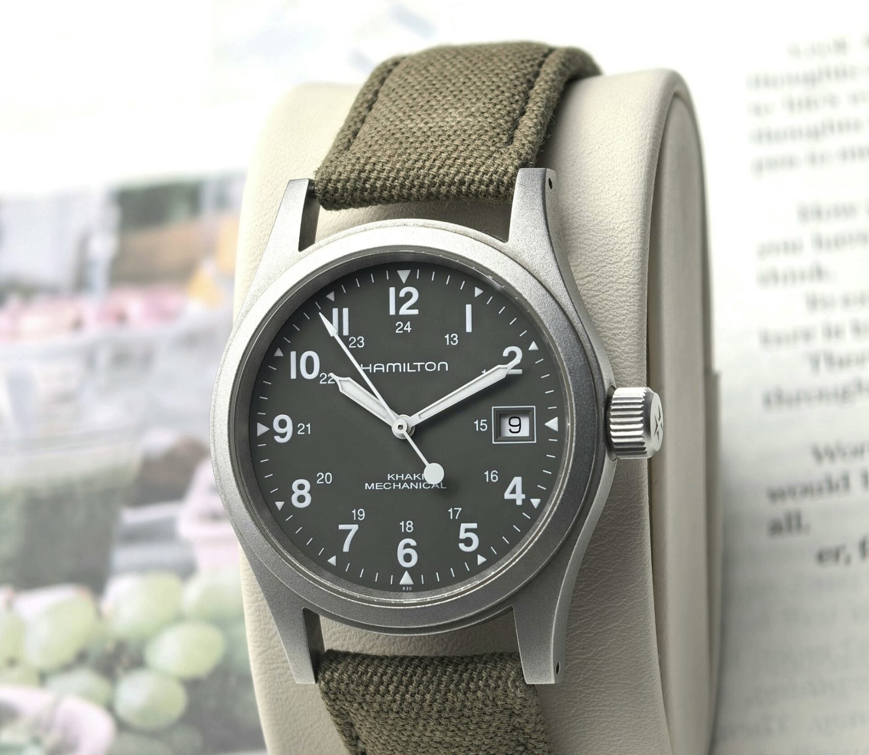 Hamilton Khaki Mechanical Manual Watch Swiss Made 38MM Ref.H69439363 398-1700